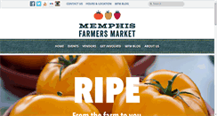 Desktop Screenshot of memphisfarmersmarket.org