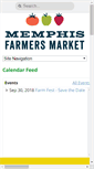 Mobile Screenshot of memphisfarmersmarket.org
